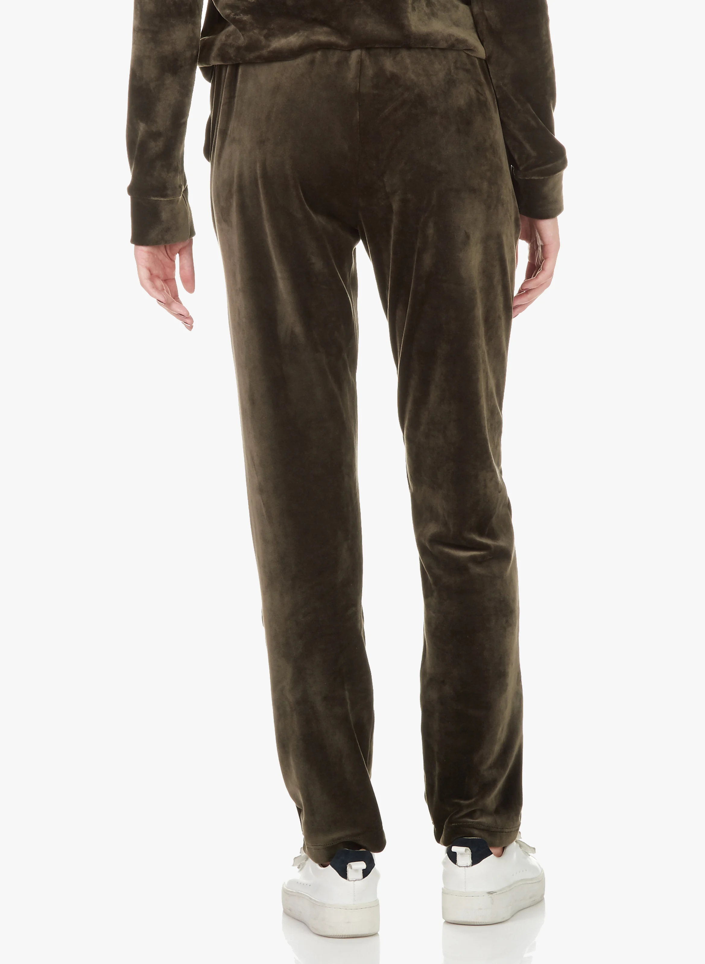 KEENAN SEALAKE - Pantalon de jogging en velours | Kaki