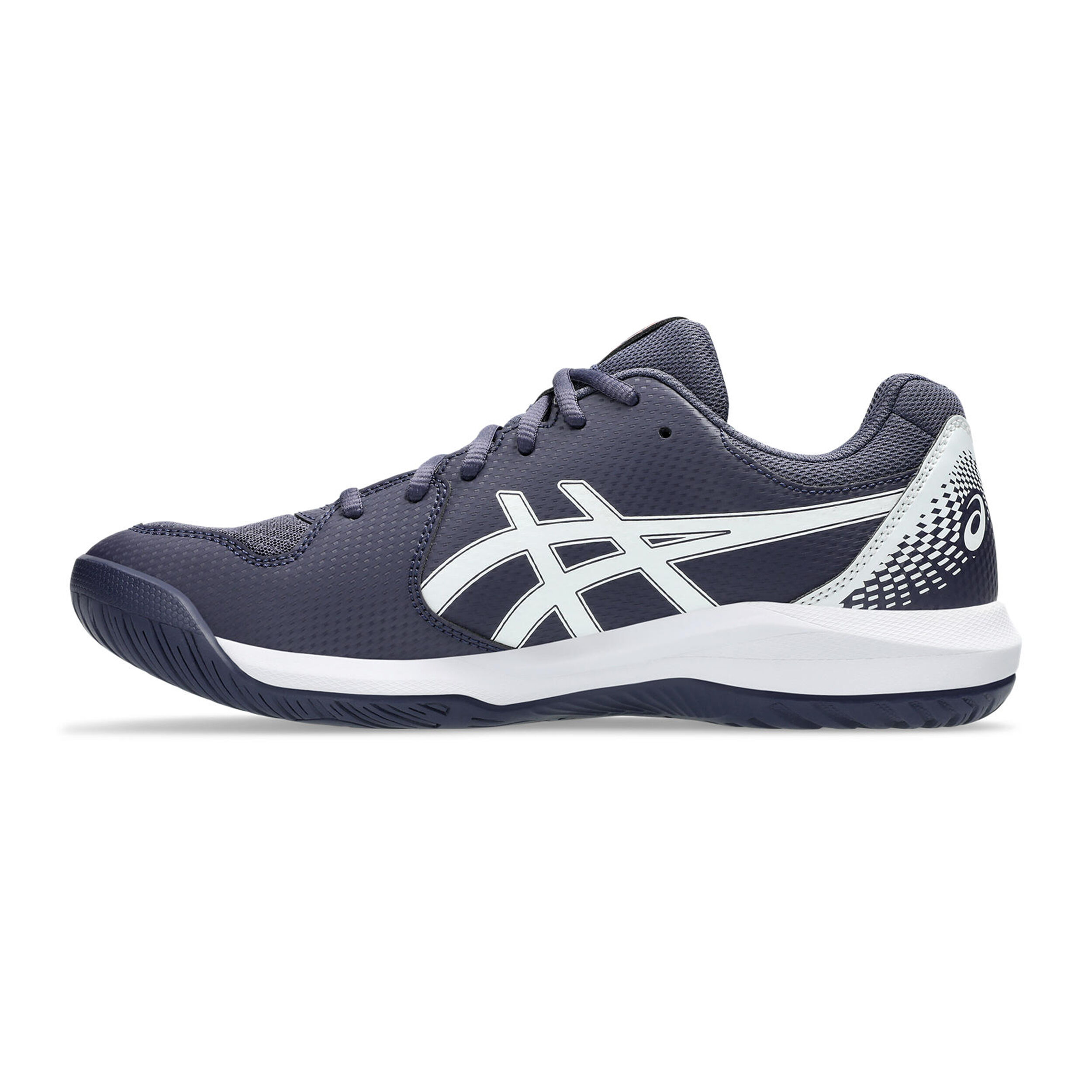 ASICS Gel-Dedicate 8 Chaussures Toutes Surfaces Hommes - Bleu Foncé , Blanc