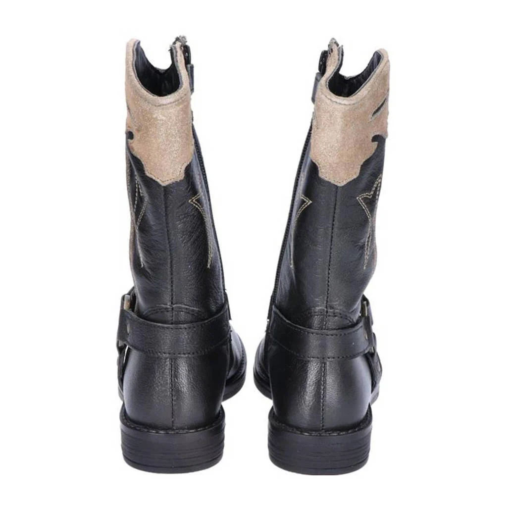 Kipling Fendy Aleren cowboylaarzen zwart