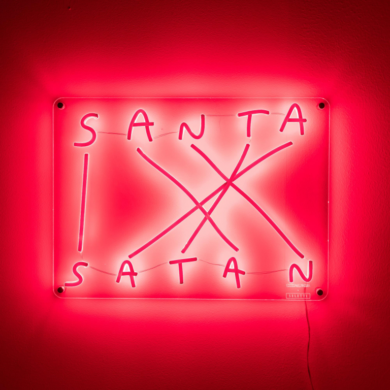 Seletti Connection wandlamp Santa-Satan