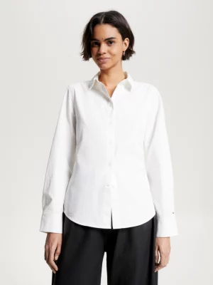 Camisa de corte regular com monograma TH