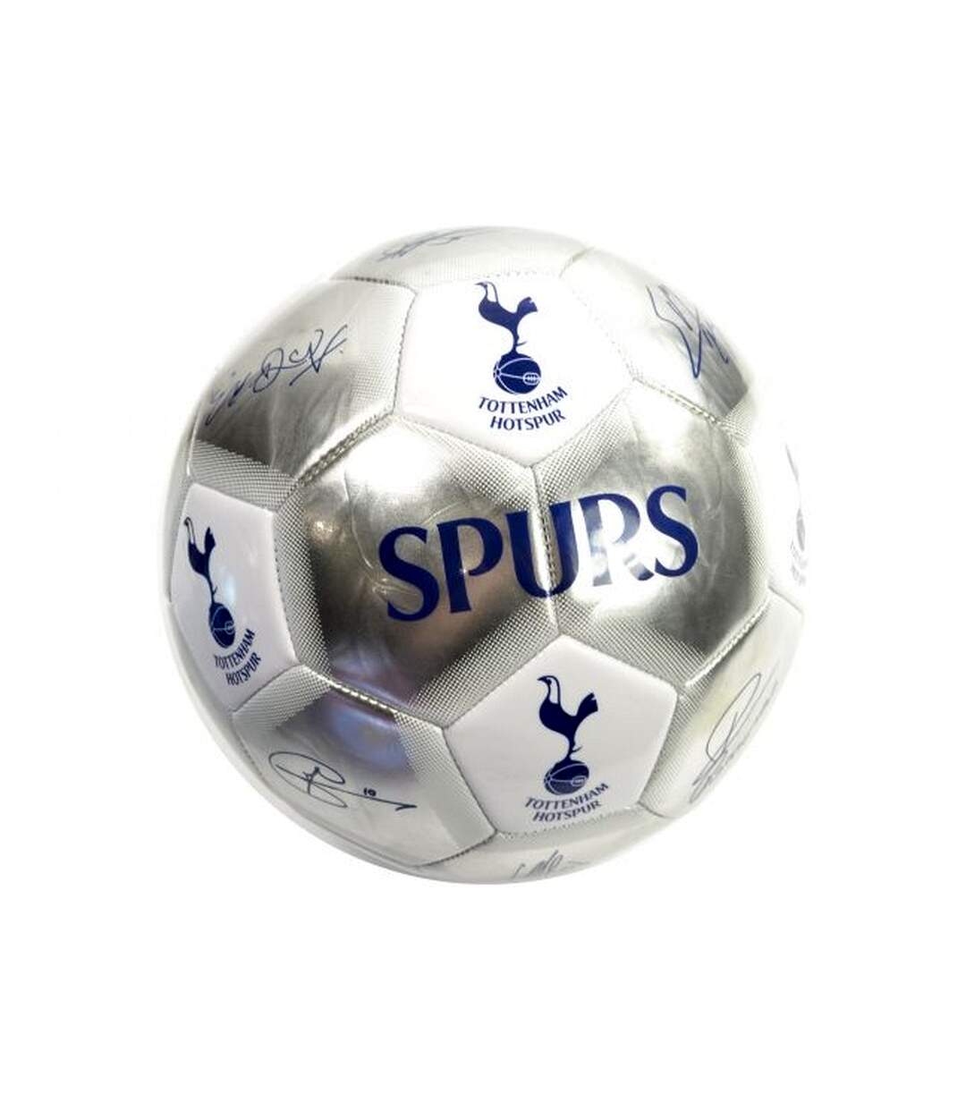 Tottenham Hotspur FC - Ballon de foot SPECIAL EDITION (Argenté / Blanc / Bleu) (Taille 5) - UTBS3110