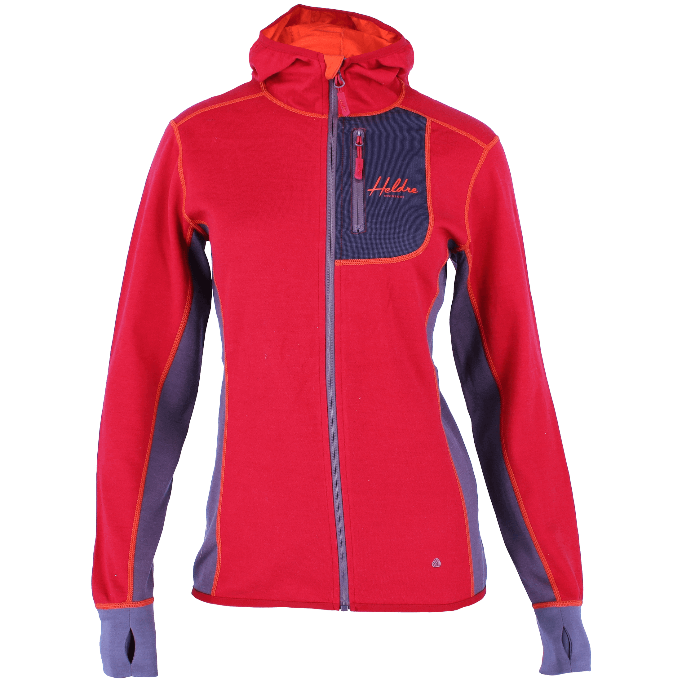 Heldre Reverso 2-layer jacket hoodie W - Mellomlag