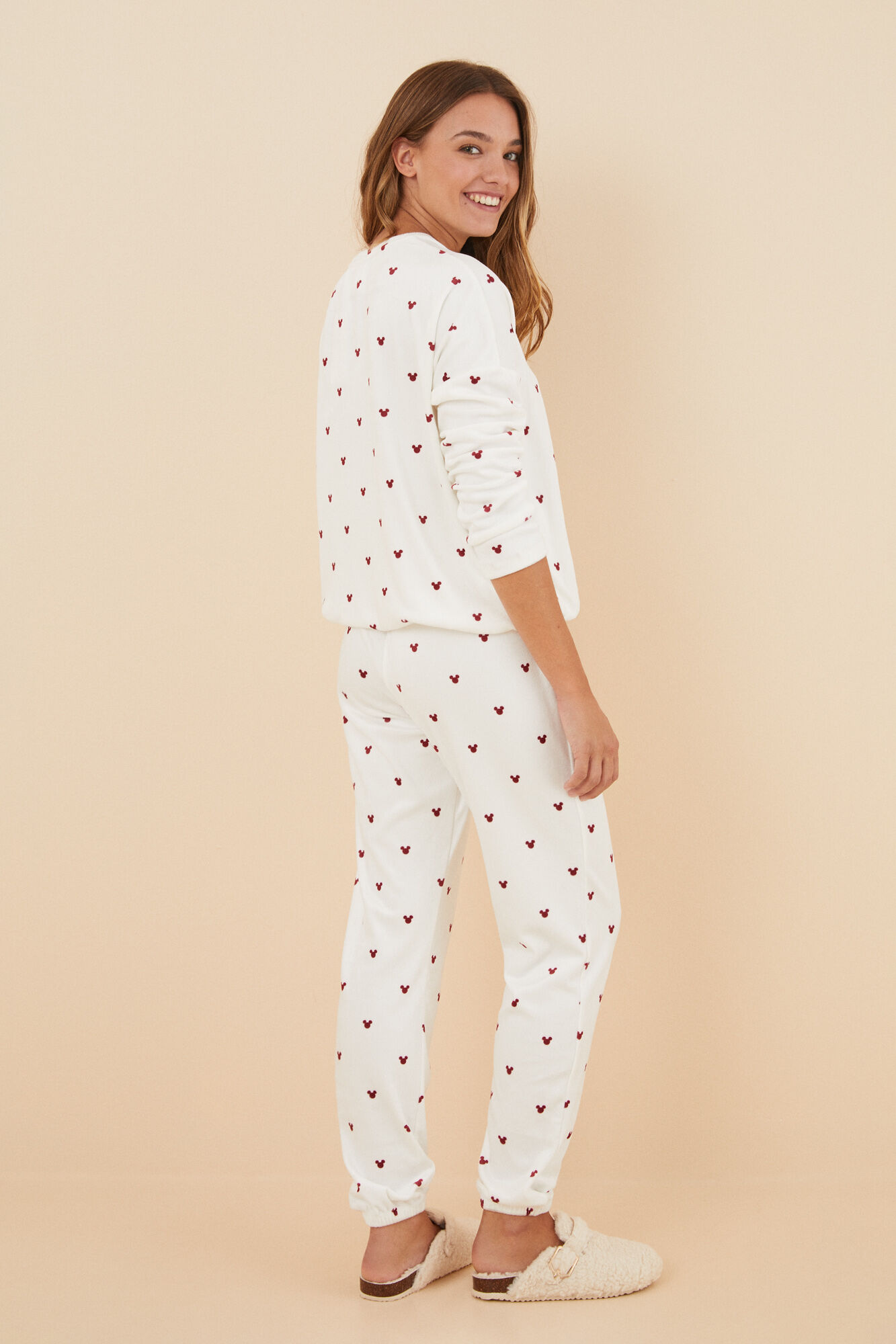 pijama de veludo do Mickey Mouse