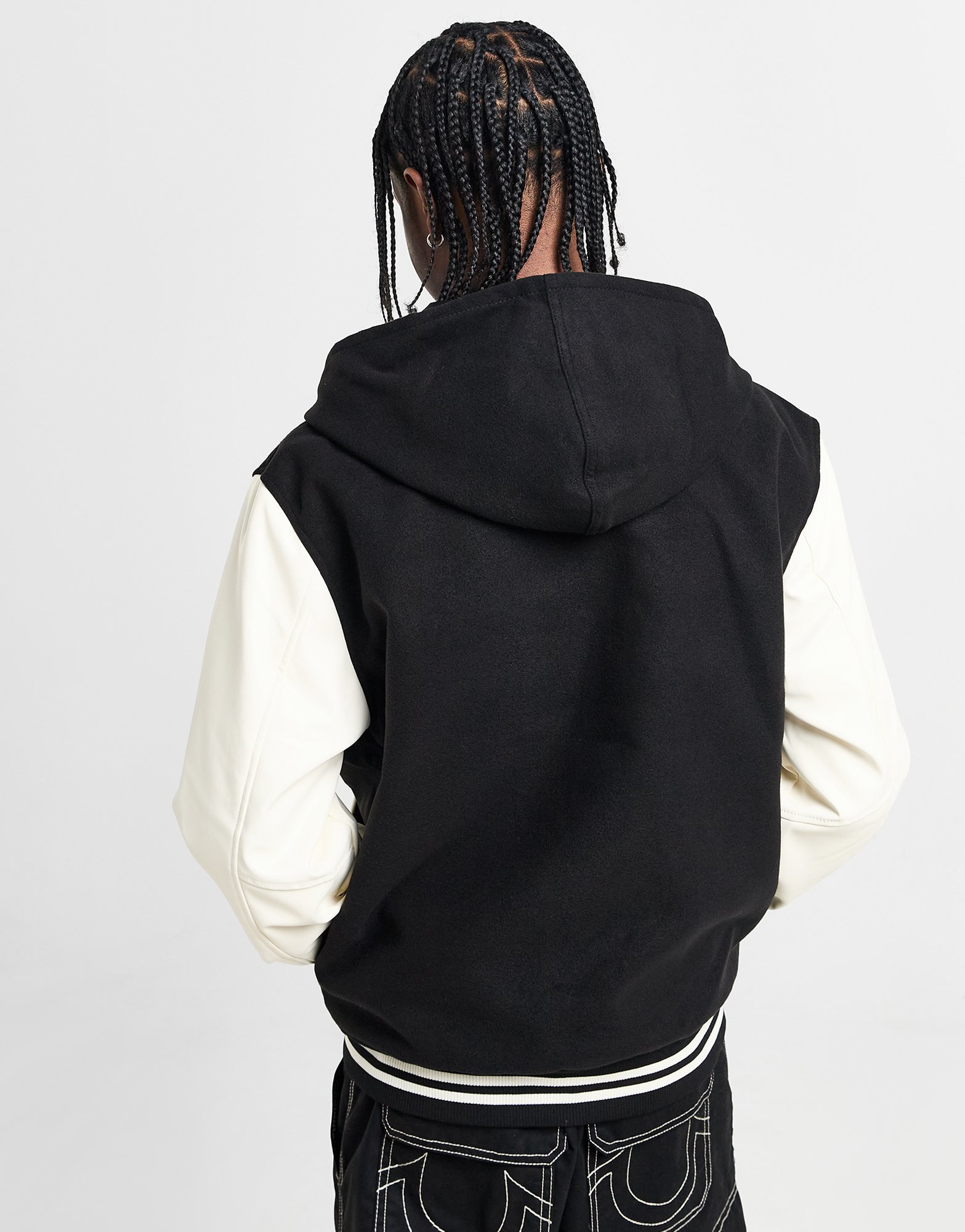True Religion Veste Varsity 2 Tone Homme