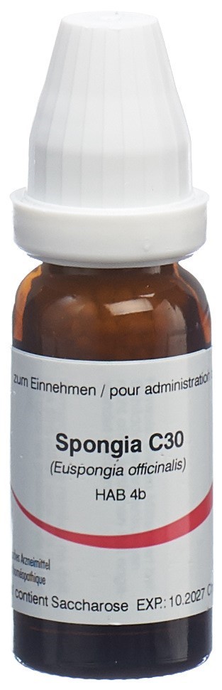 Omida Spongia 30 C<br>14 g, Globuli