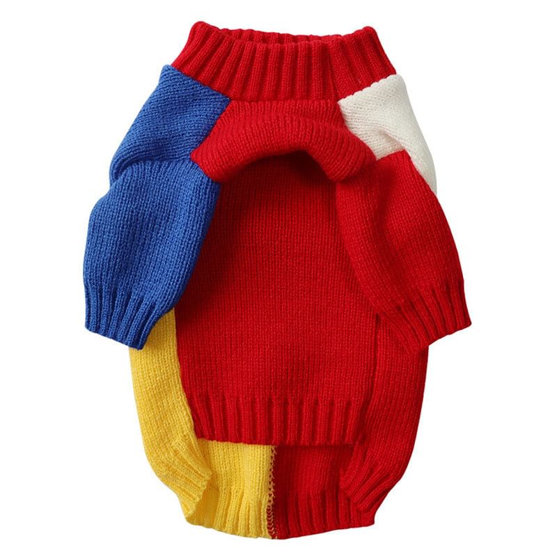 Everlupid - Color Block Pet gebreide top