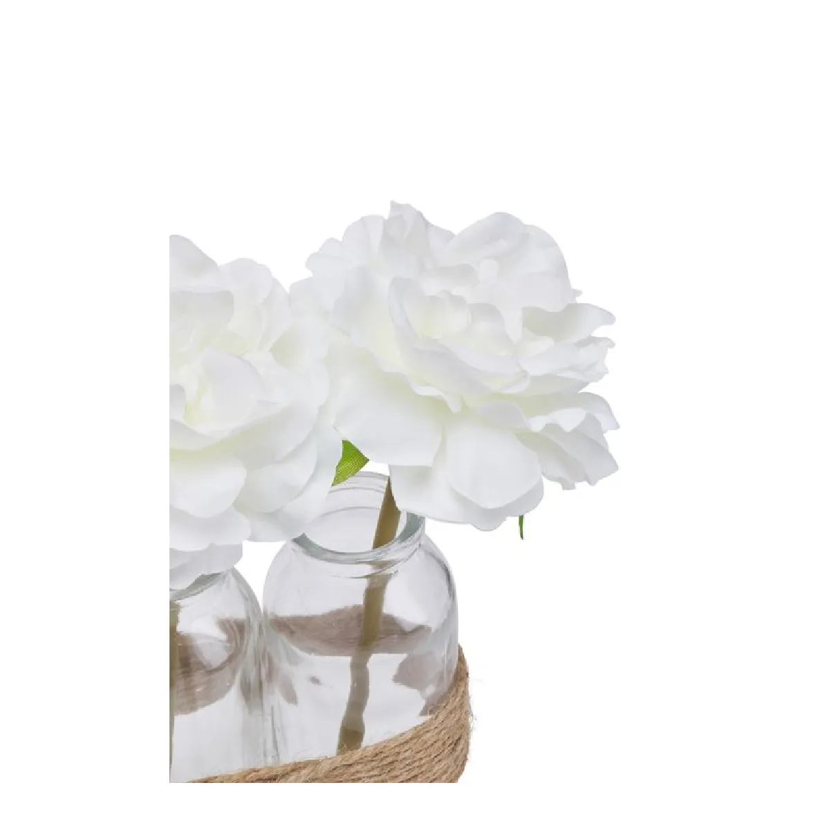 But Composition Florale Roses Artificielles 23 cm