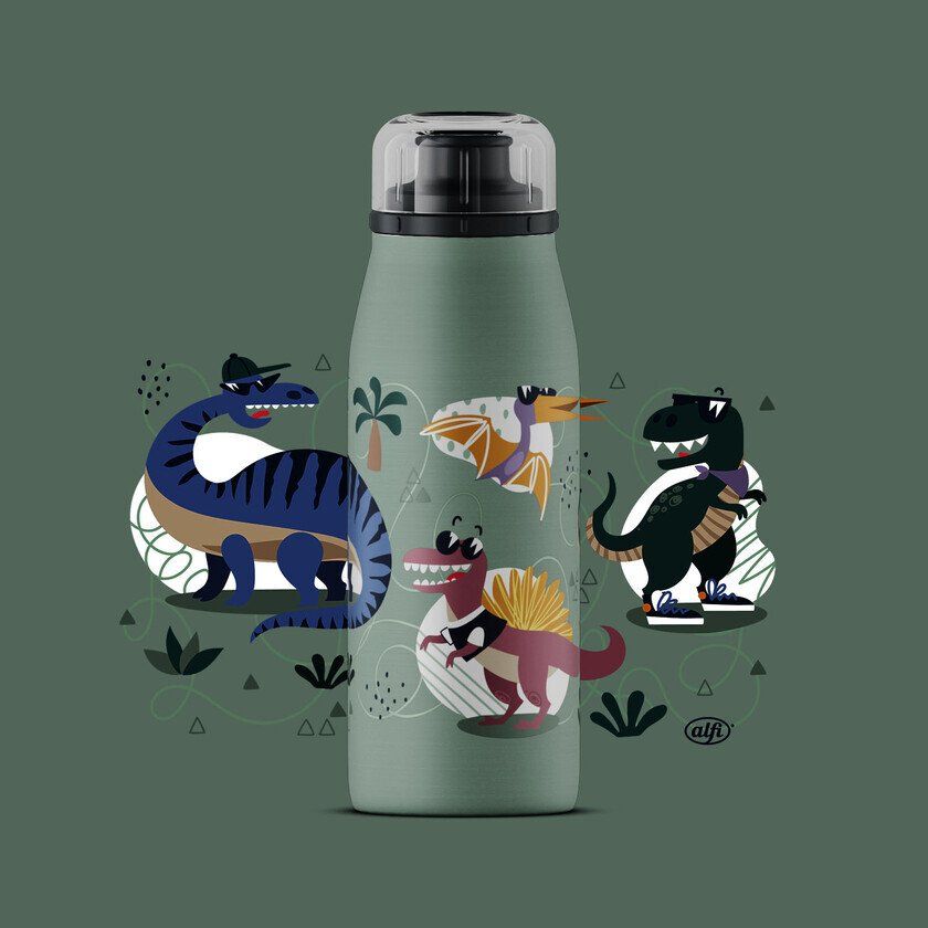 ALFI Kids Iso Bottle 0,5l Dinosaurs