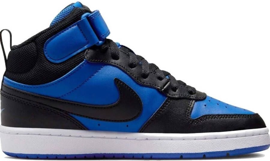 Nike Court Borough Mid 2 Big Sneakers Blue White Kids