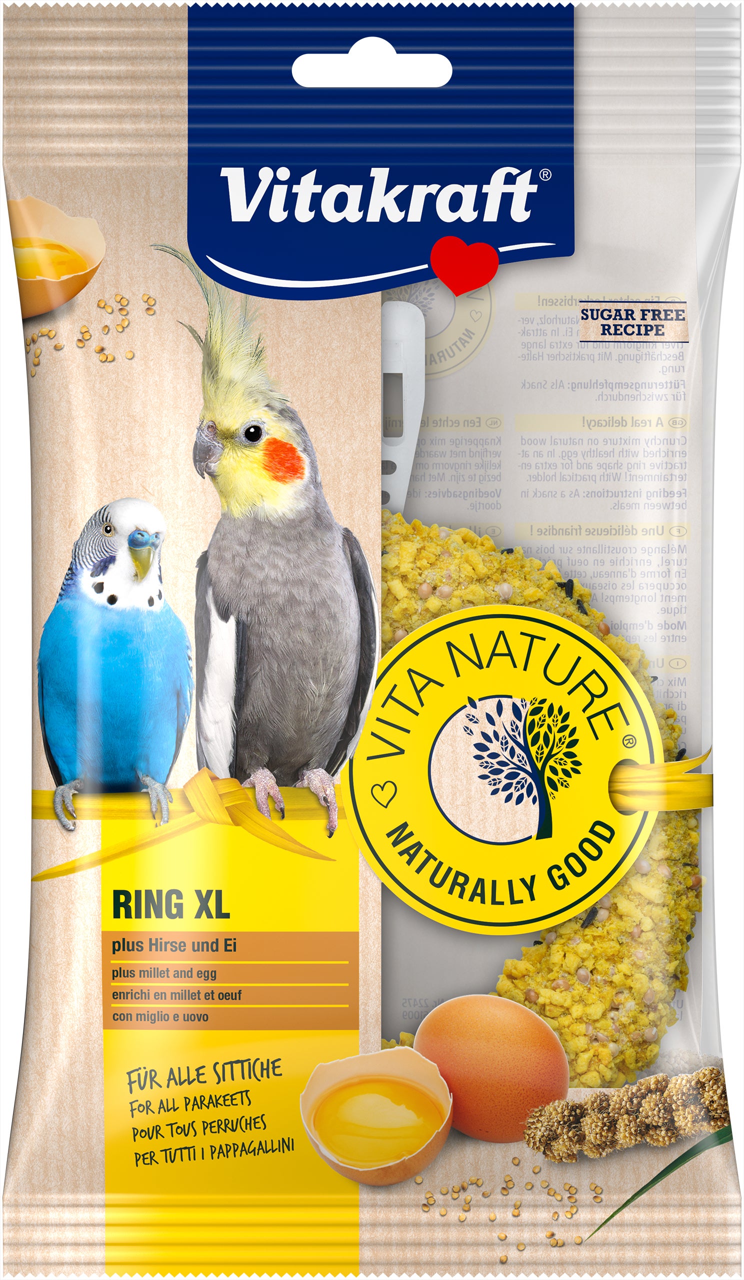 Vitakraft vogelsnack ring XL 70 g