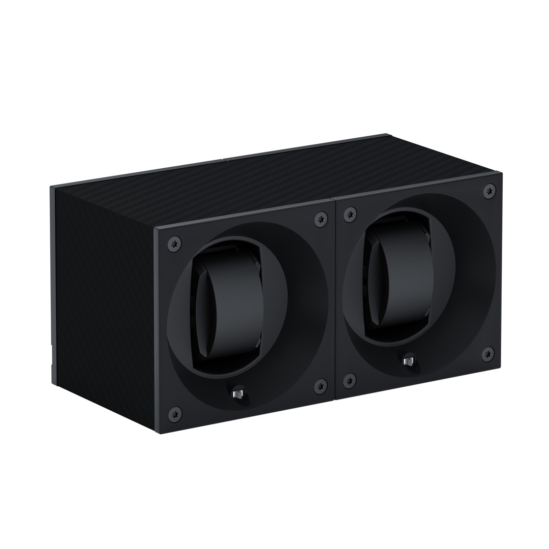 SwissKubik Masterbox Carbon - 2 Uhren