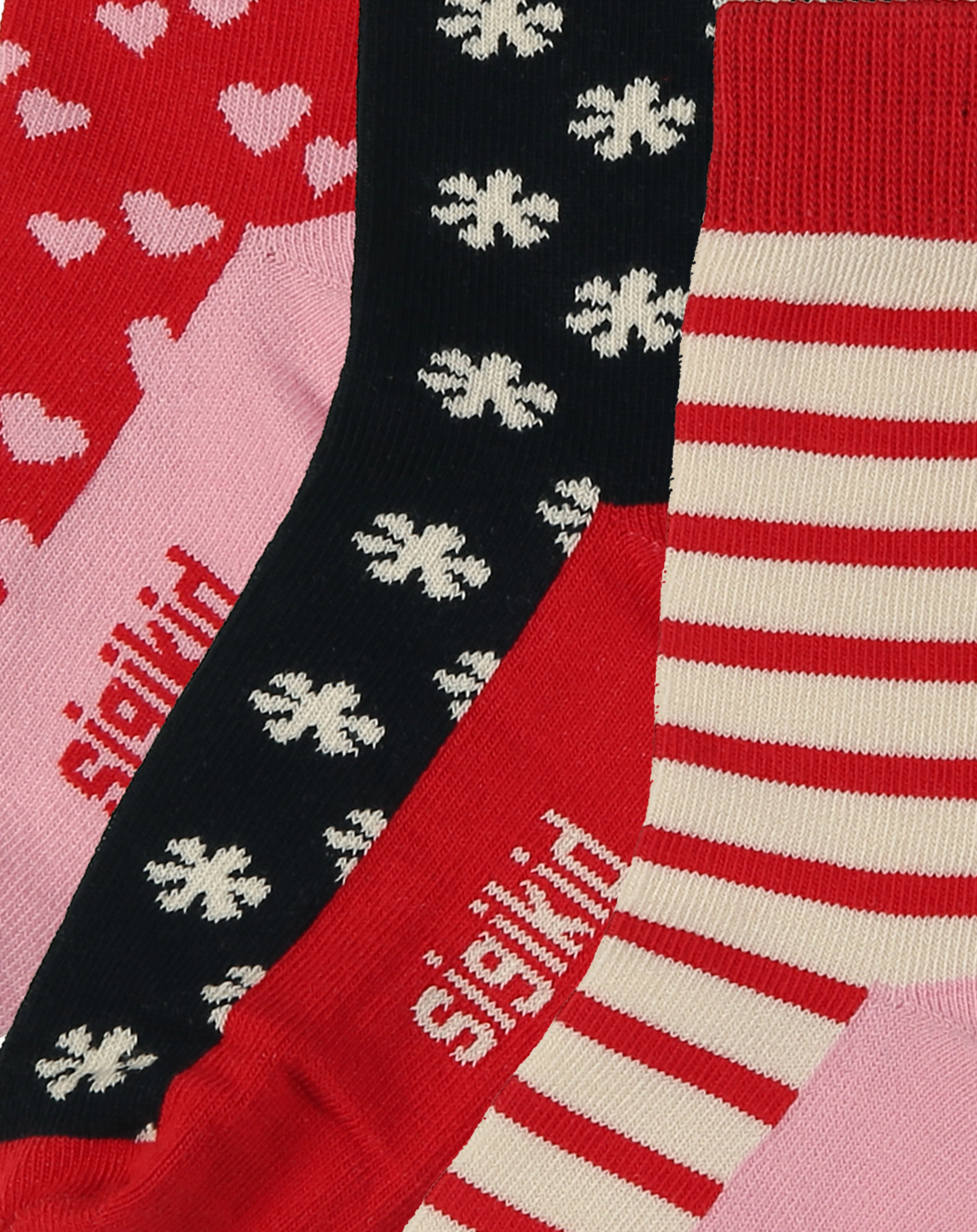 Strümpfe STRIPES 3er Pack in bunt