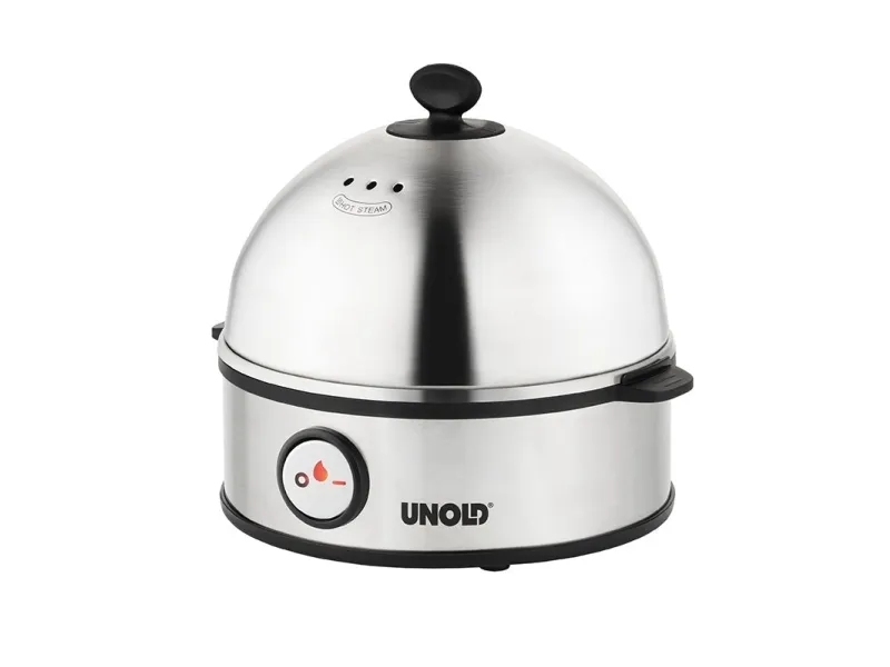 UNOLD 38626 Edel - Æggekoger - 360 W - rustfrit stål/sort