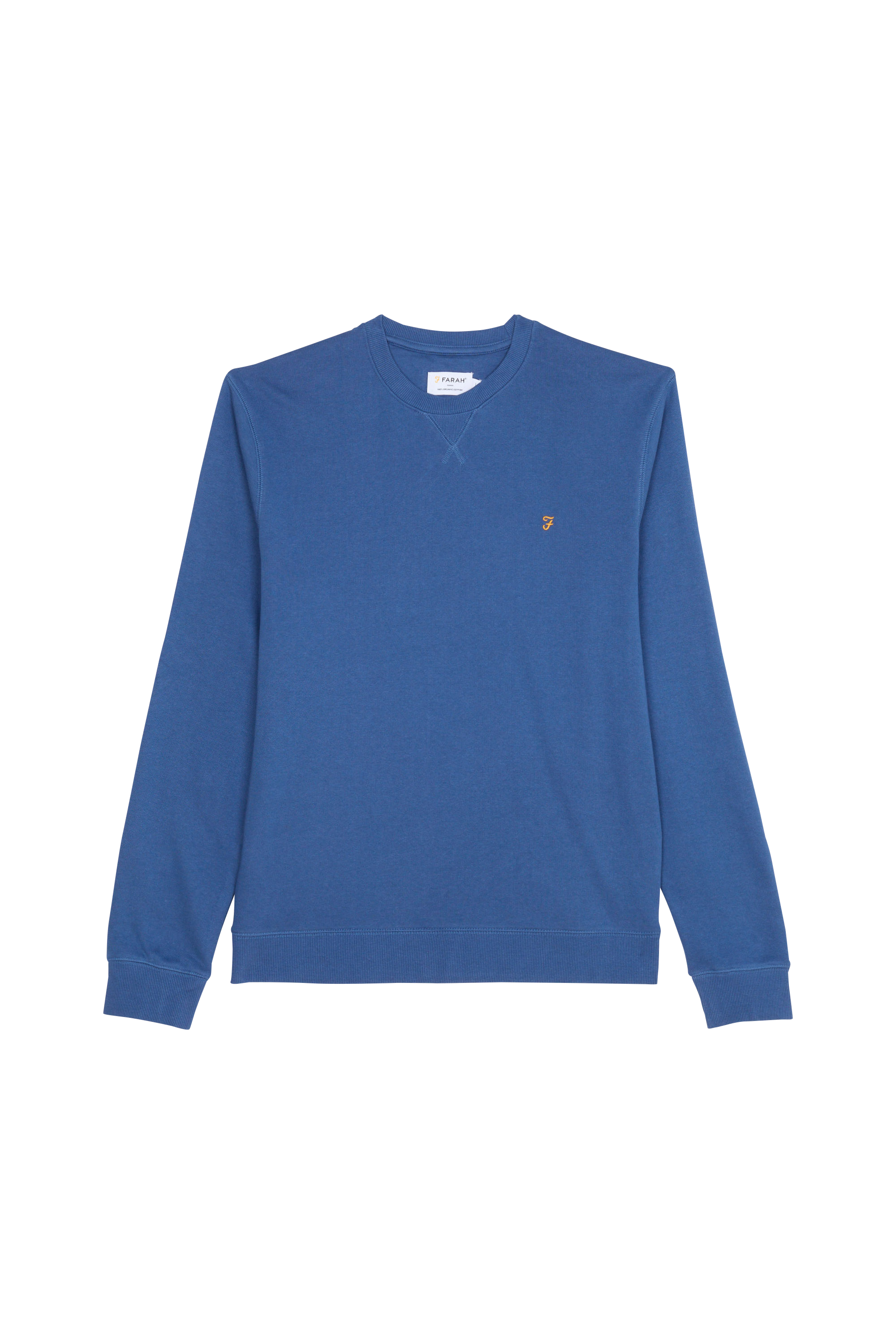 FARAH Sweatshirt  TIM NEW CREW Bleu