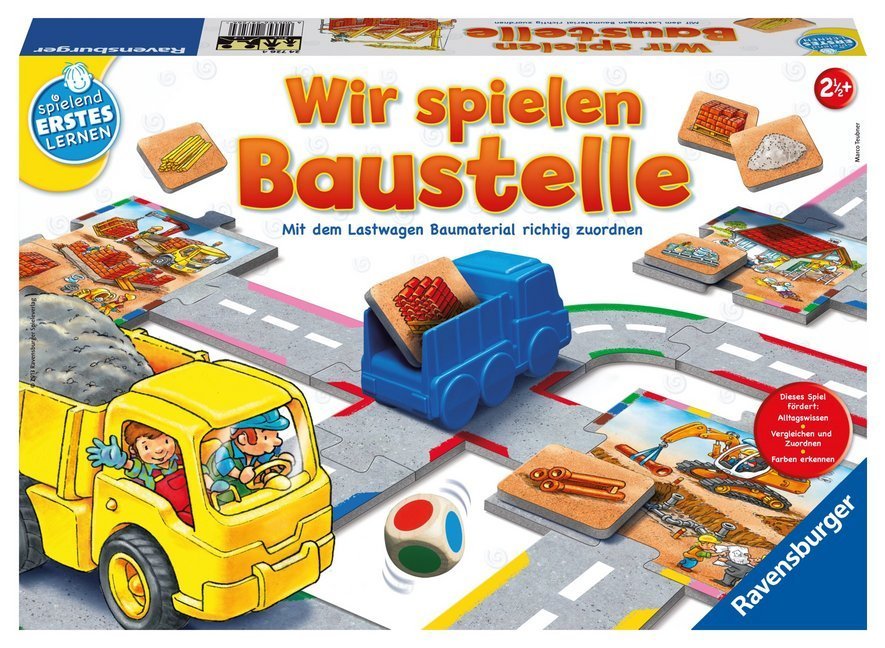 Wir spielen Baustelle - Puzzlespiel von Ravensburger