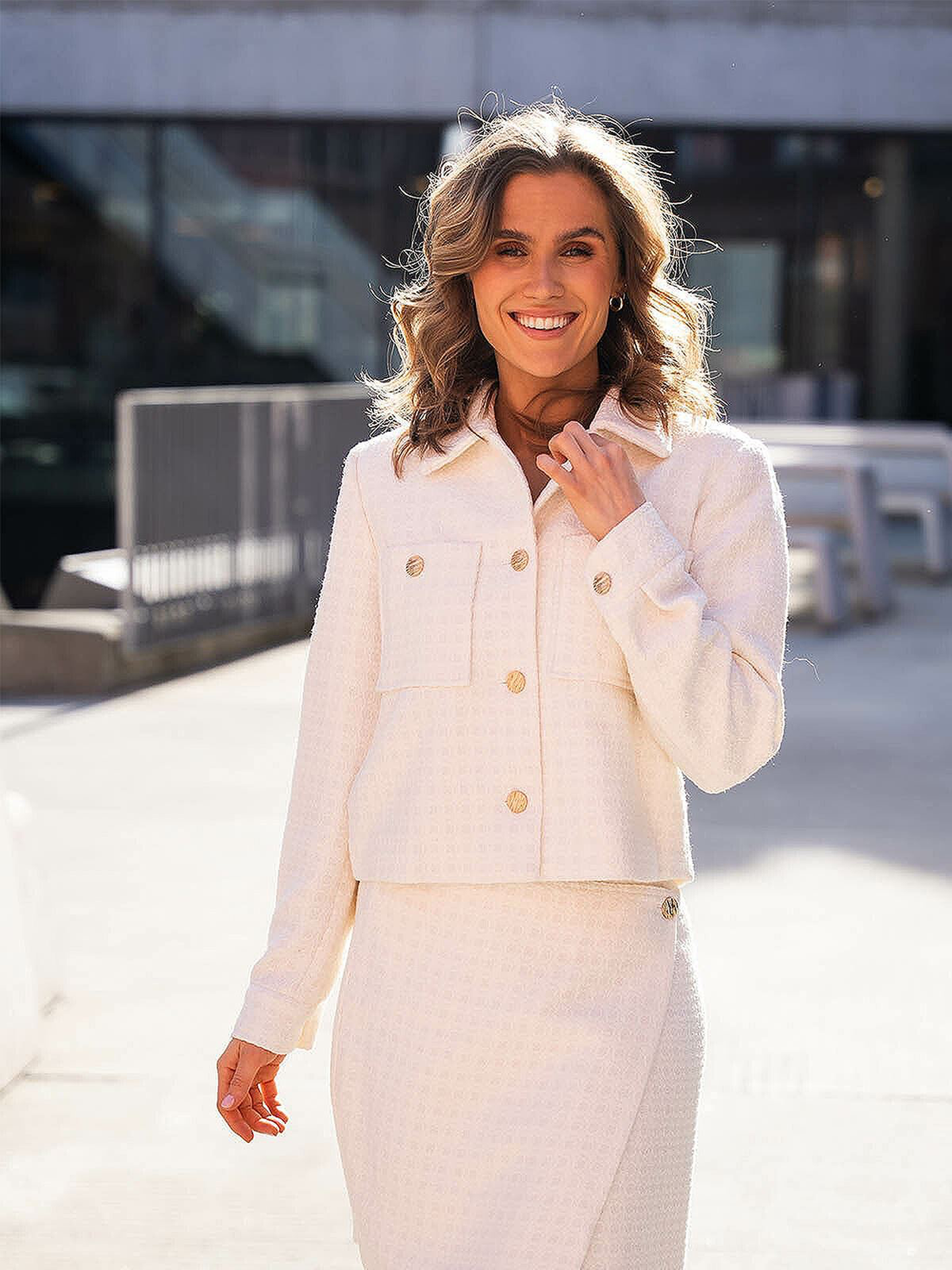 Snow High Waist Skirt