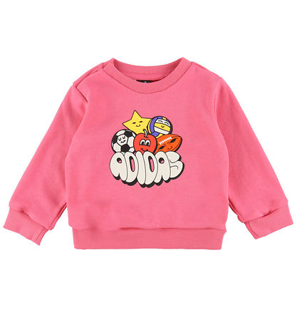 adidas Performance Sweatset - I Fun AOP JOG - PNKFUS/White