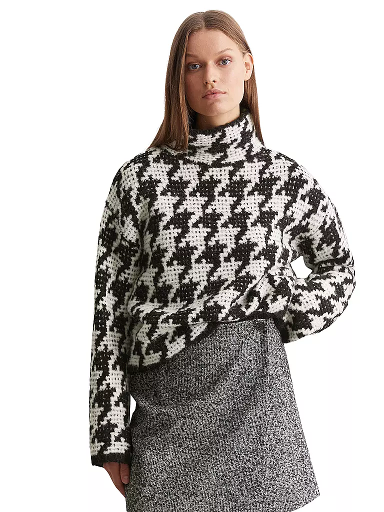 MARC O'POLO Rollkragenpullover  schwarz