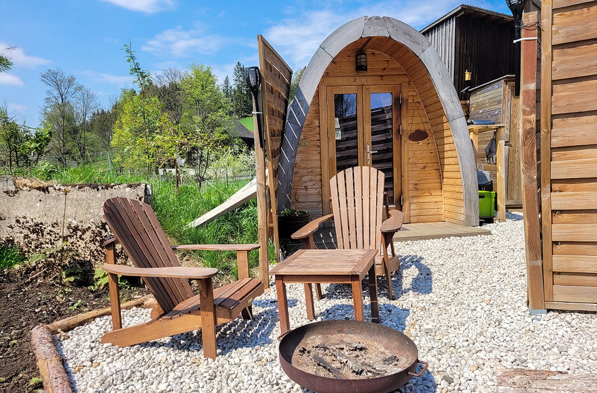 Übernachtung im Holz POD Neuhaus für 2 (1 Nacht)