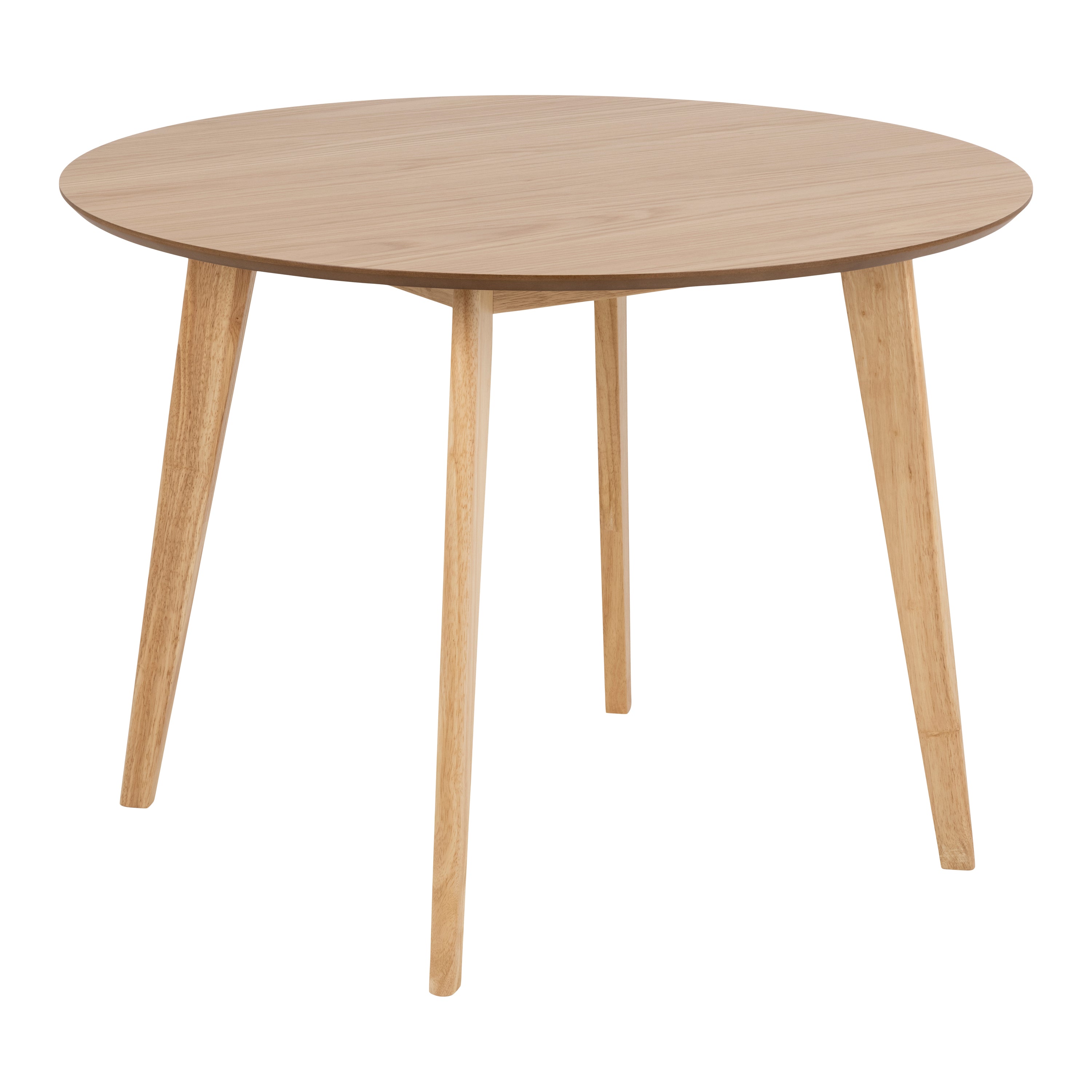 by fonQ basic Crow Eettafel - Ã 105 cm - Eiken