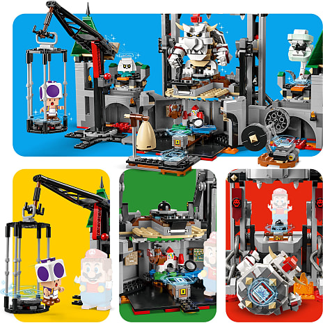 LEGO® Super Mario™ Dry Bowsers slotskamp – udvidelsessæt 71423