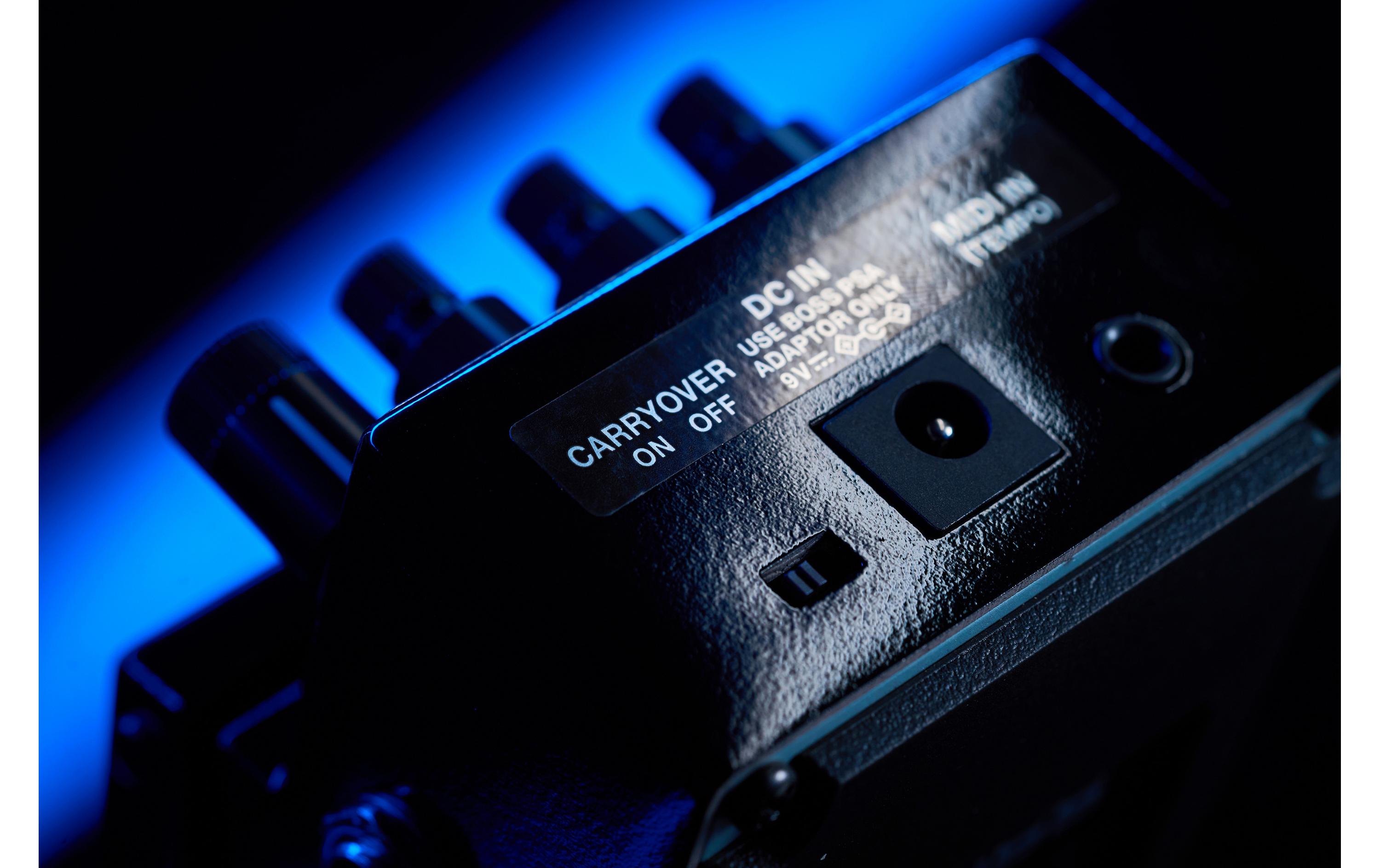 Pedal SDE-3<br>Dual-Delay-Pedal mit Tap-Tempo- und Carryover-Funktion