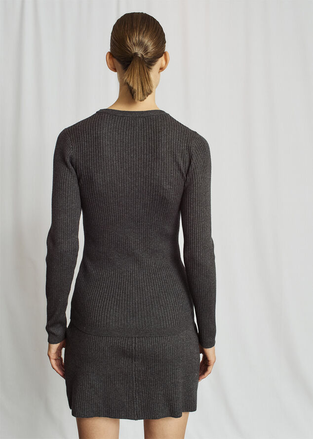 Bruun & Stengade BS Bonita Regular Fit Knitwear Grey
