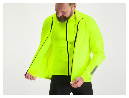 Veste de Pluie BBB BaseShield Jaune Fluo