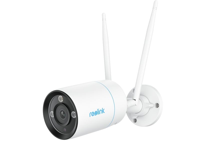Reolink Netzwerkkamera W330 4K Wifi 4K Wi-Fi 6 Überwachungskamera, 5/2.4 GHz WLAN Kamera Outdoor mit IP67 Metallgehäuse, Menschen-/Fahrzeug-/Haustiererkennung, Farbnachtsicht, 2-Wege-Audio, 24/7-Aufzeichnung