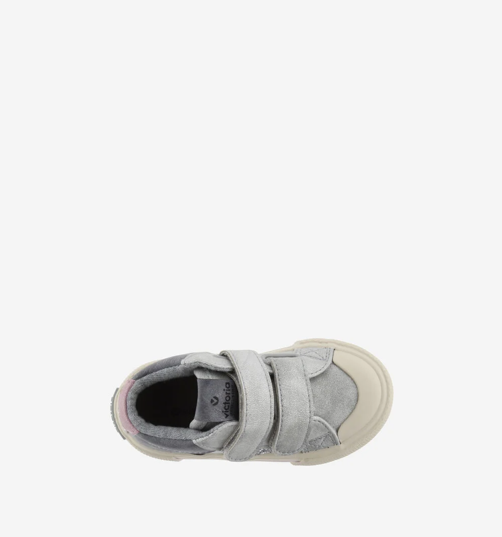 TRIBU SCRATCH MÉTALLISÉ Bottines à paillettes pour filles PLATA