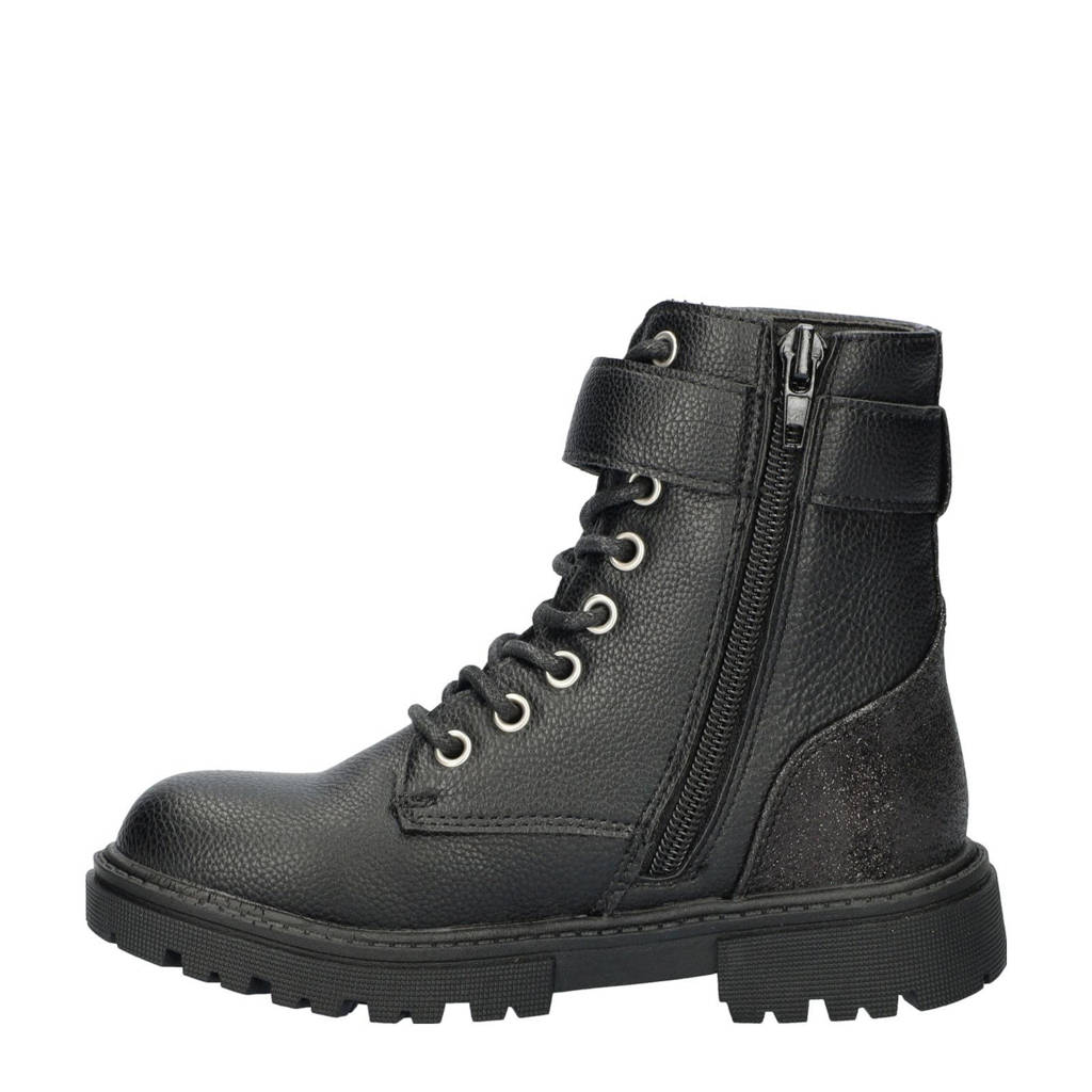 Nelson Kids veterboots zwart