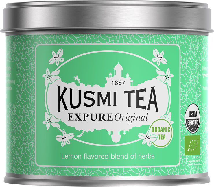 Kusmi Tea Organic Expure Original - Metal tin 100gr/3.5oz.