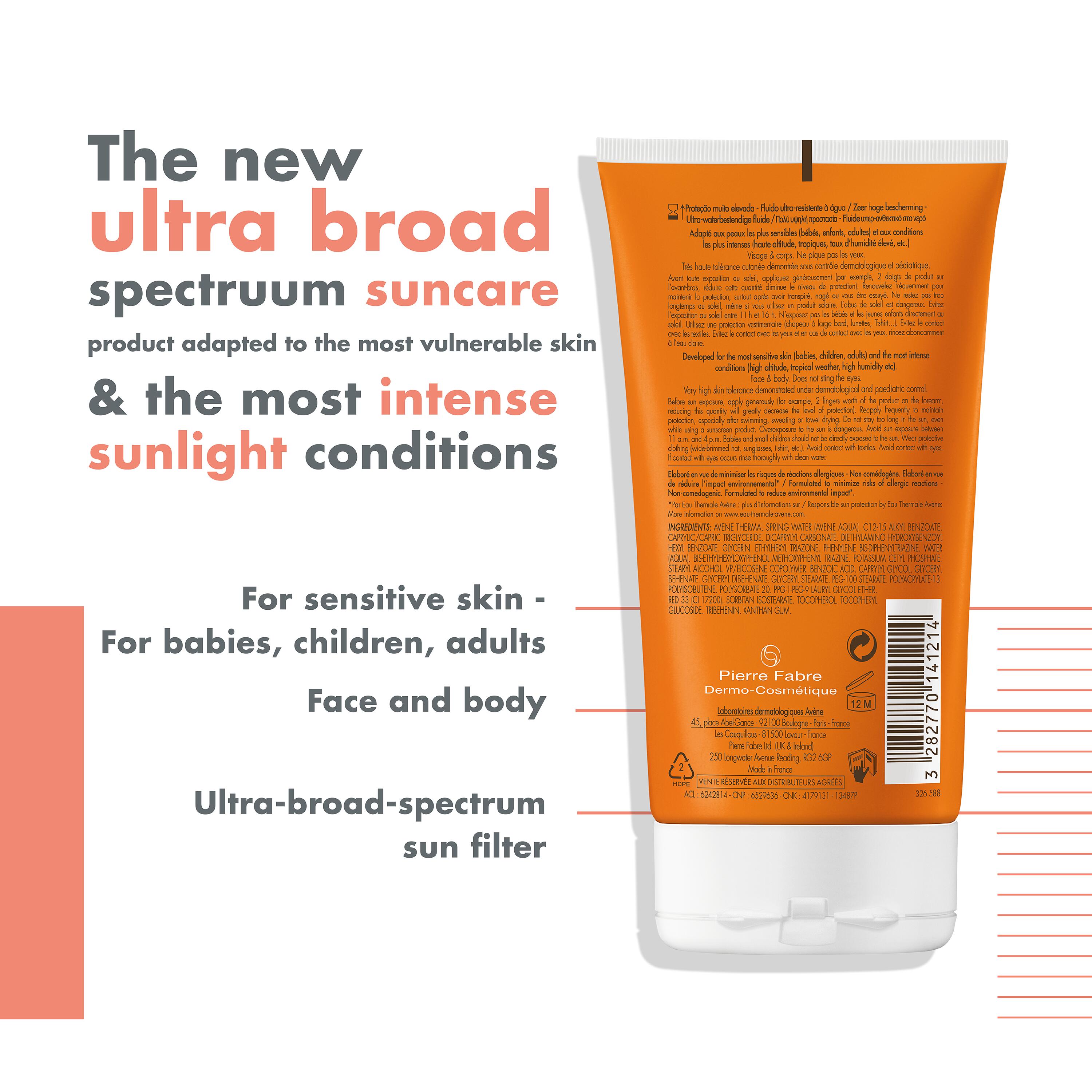 AVENE Intense Protect Fluid SPF50  150 ml