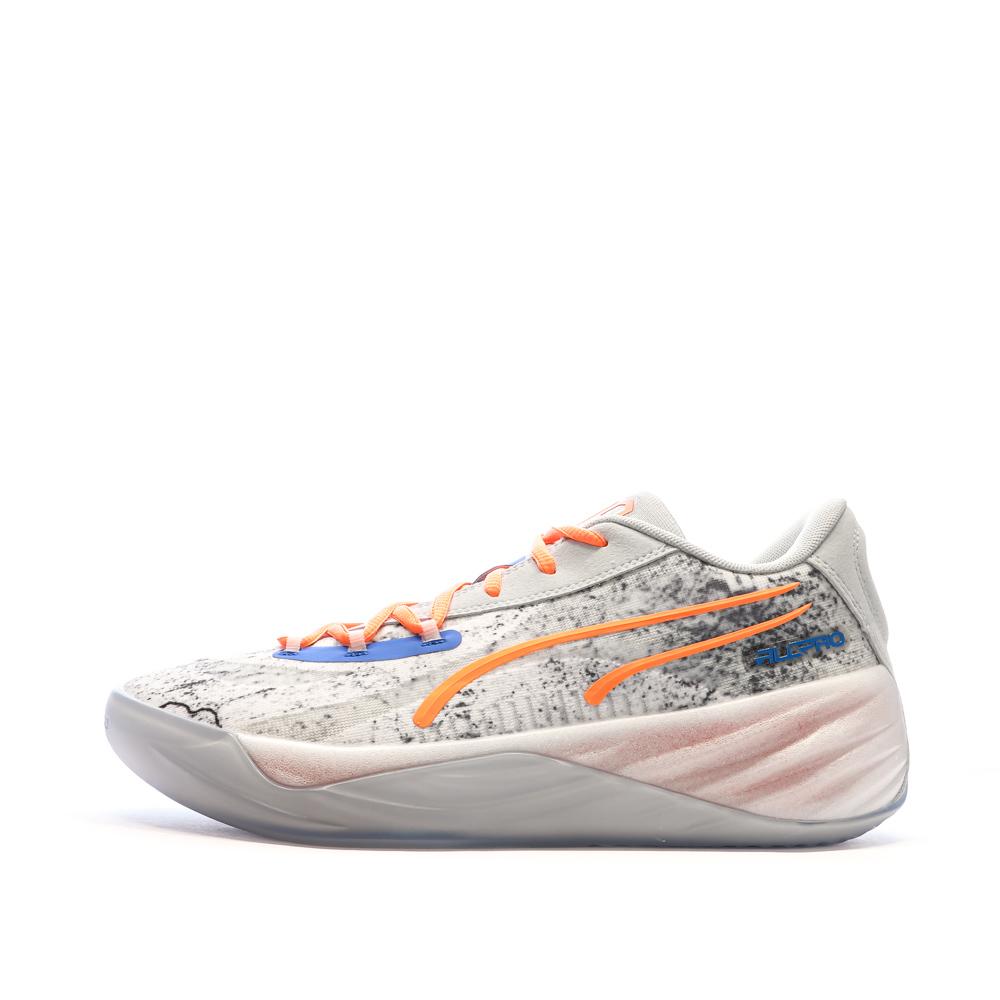 Puma Chaussures de Basketball Grise Homme Puma All-pro Nitro Rj Barrett
