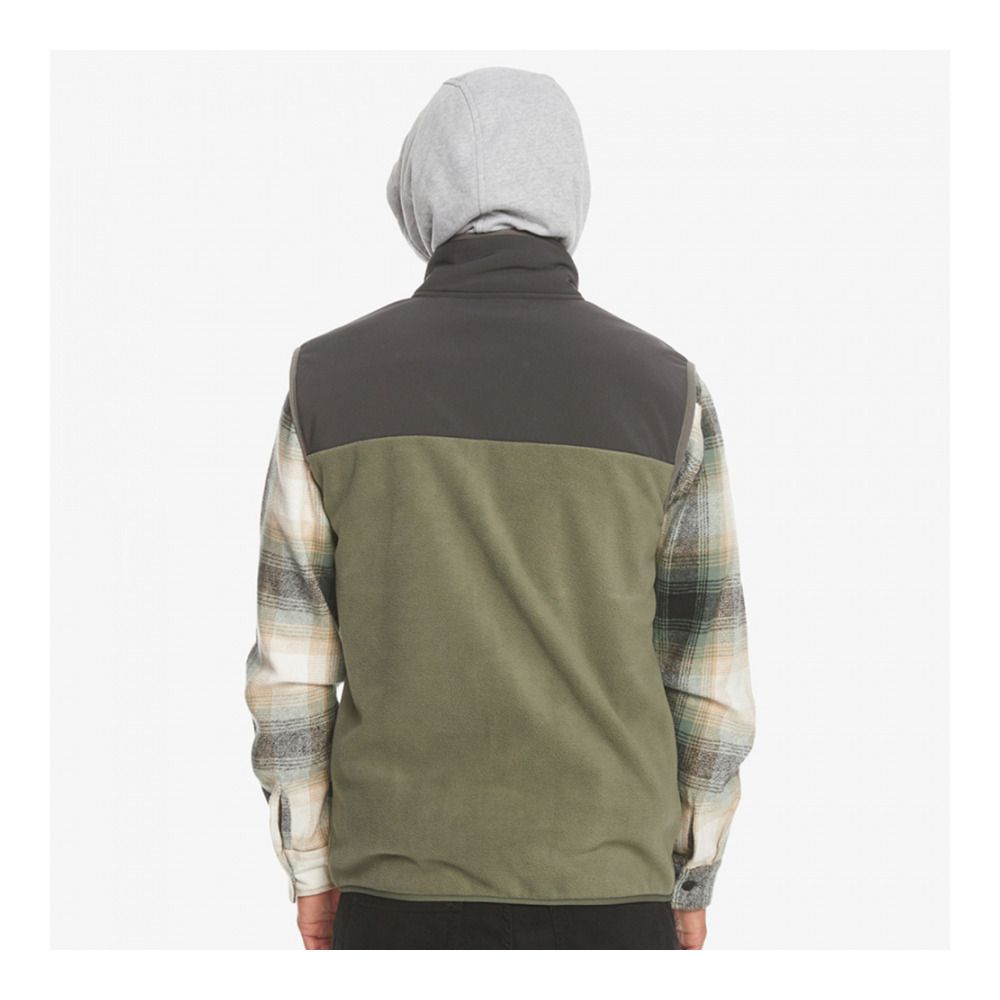 Quiksilver FZ POLAR - Gilet polaire Homme thyme