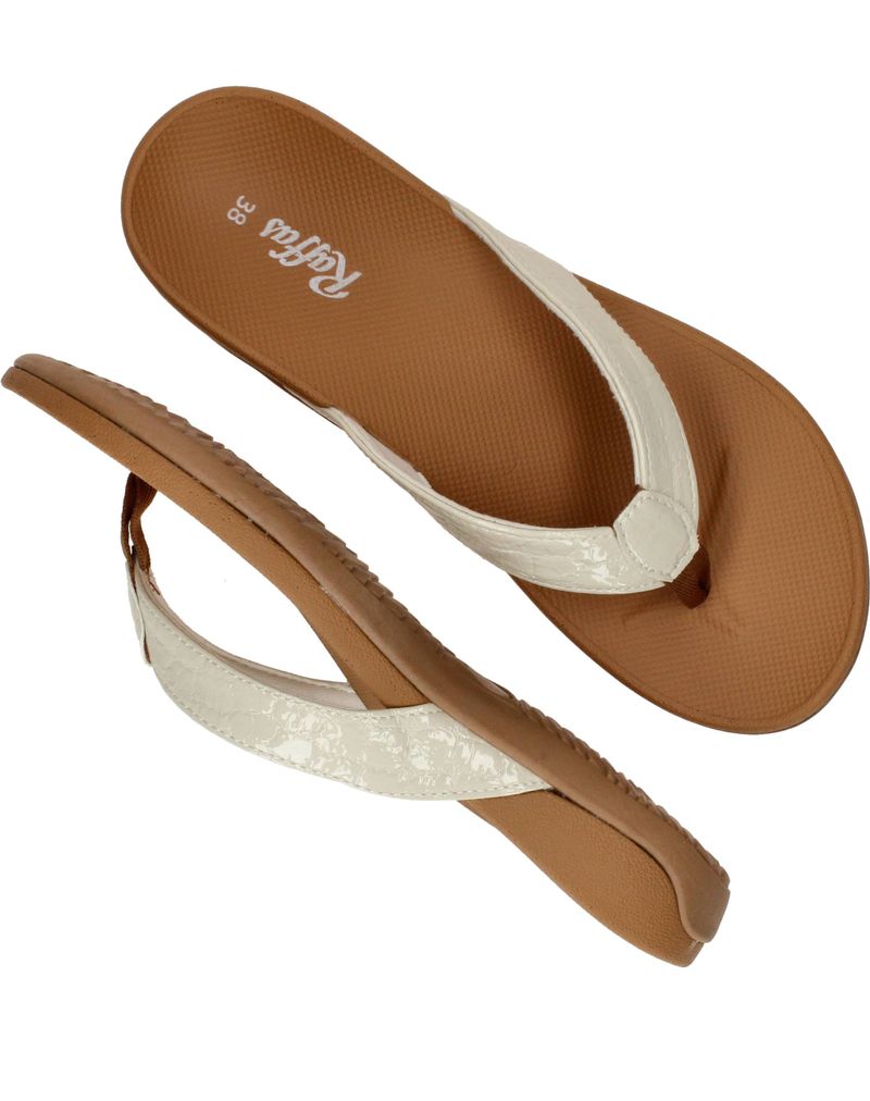 Raffas Teenslippers Beige Dames