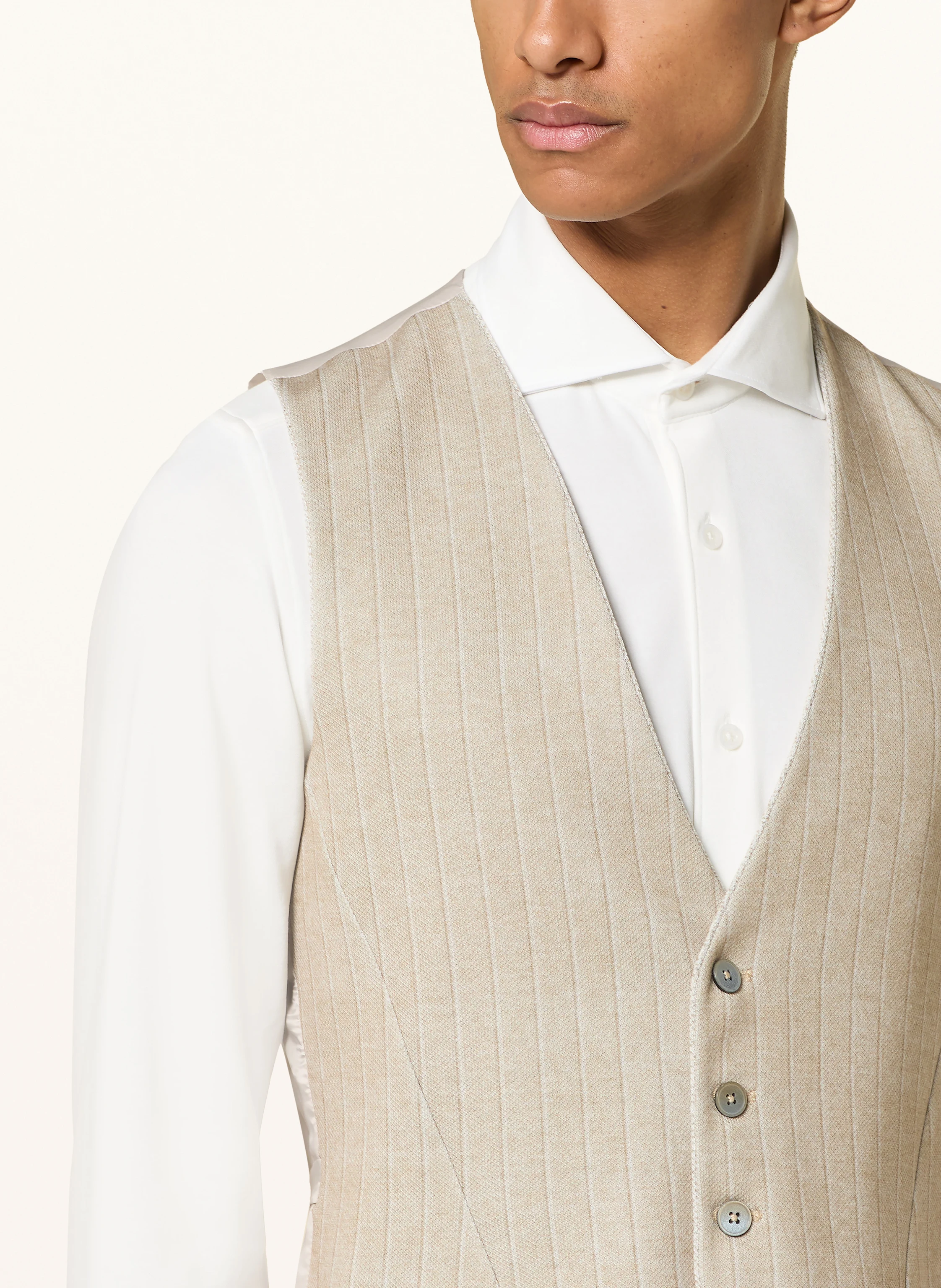 PAUL Anzugweste zum Wenden Extra Slim Fit aus Jersey