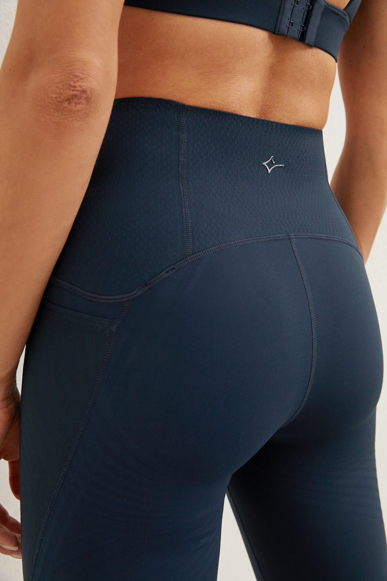 Calções de ciclismo Power Sculpt azul marinho - azul