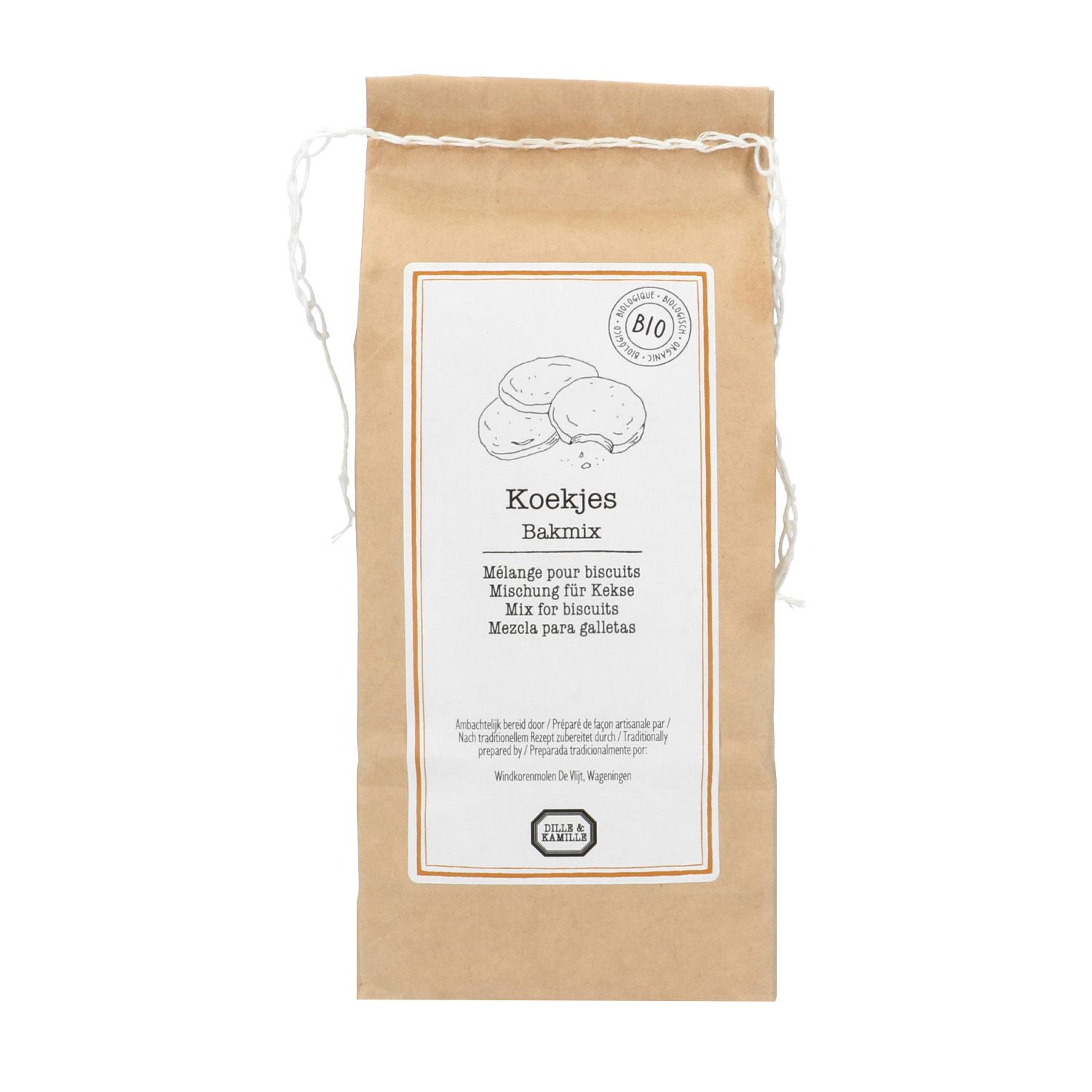 Bakmix voor koekjes, biologisch, 500 gram