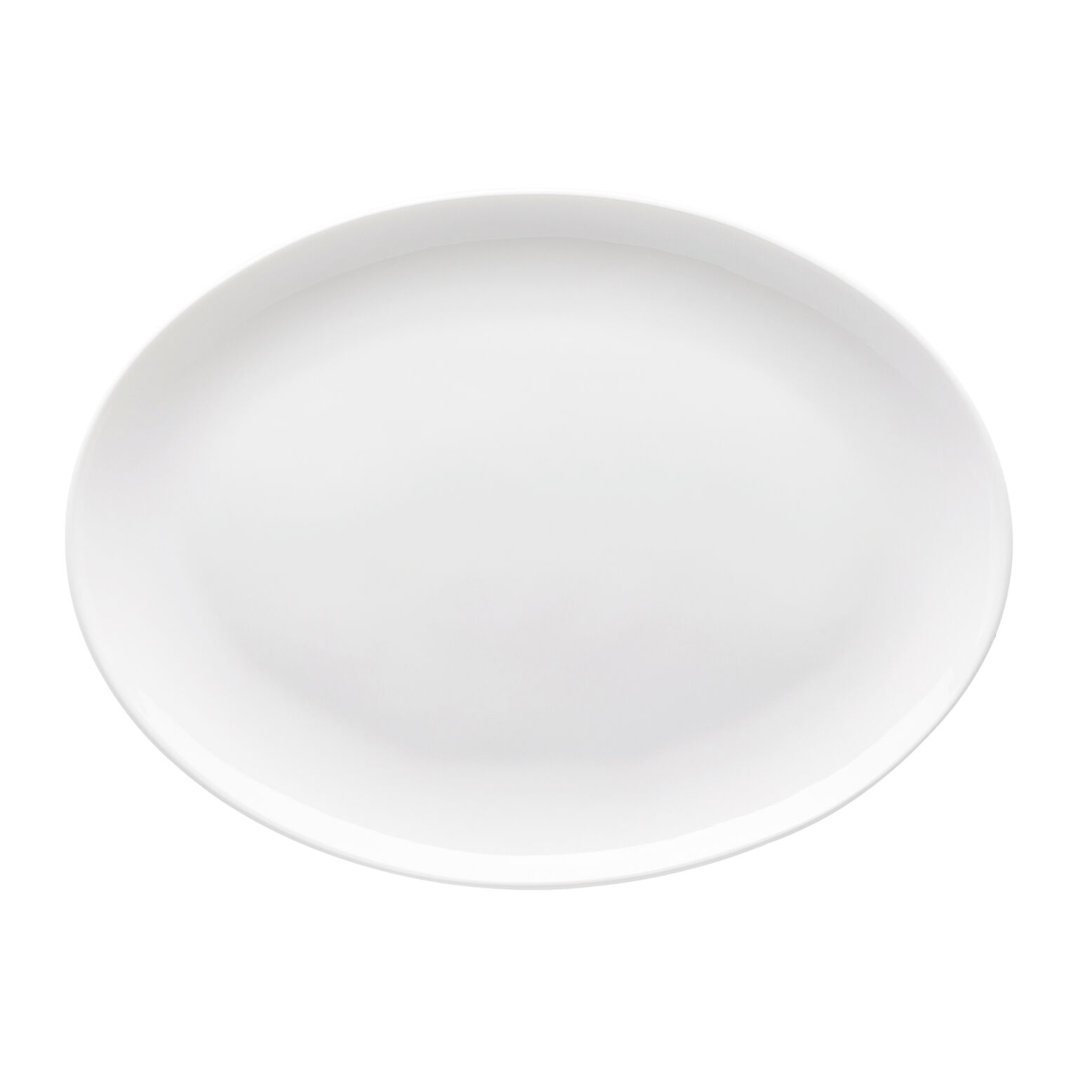 Jade Bone China Weiss Platte 35 cm