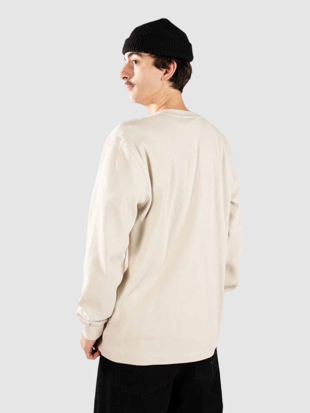 Dravus Pines Thermal Long Sleeve T-Shirt natural