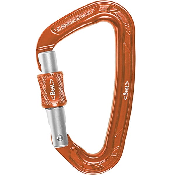 Mousqueton escalade BEAL BE QUICK ORANGE