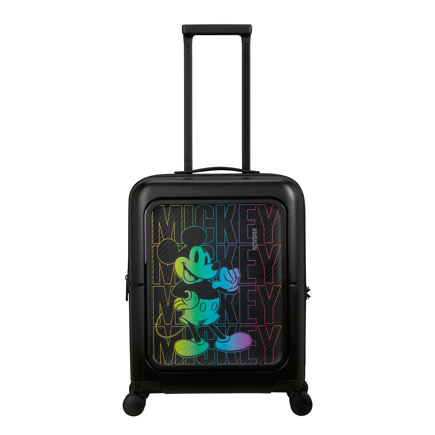 American Tourister Dashpop Disney Spinner 55/20 Exp TSA mickey neon gradient