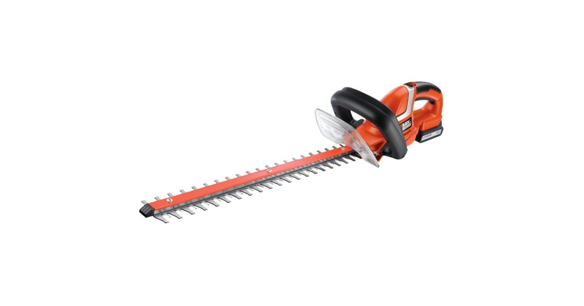 BLACK+DECKERAccu heggenschaar GTC1845L20  (Oranje/zwart, Accu inbegrepen)