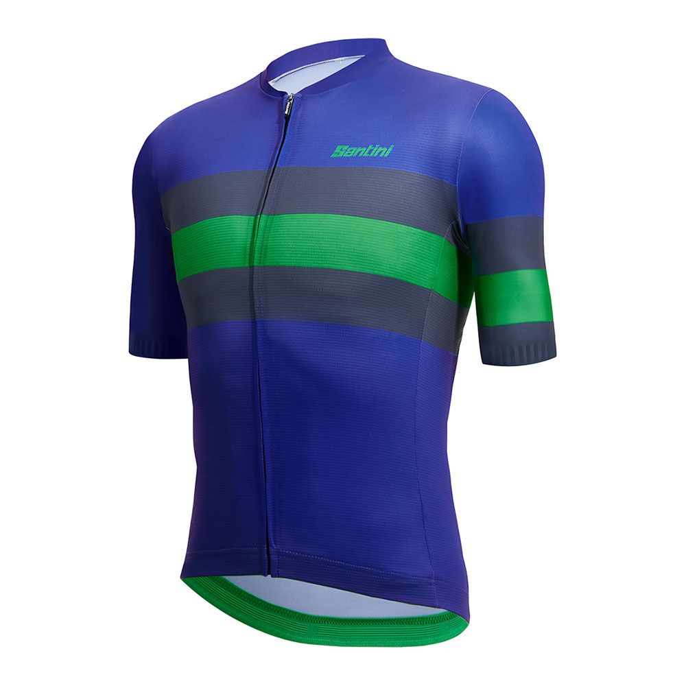 Santini ECO SLEEK BENGAL - Maillot Homme bleu nautica