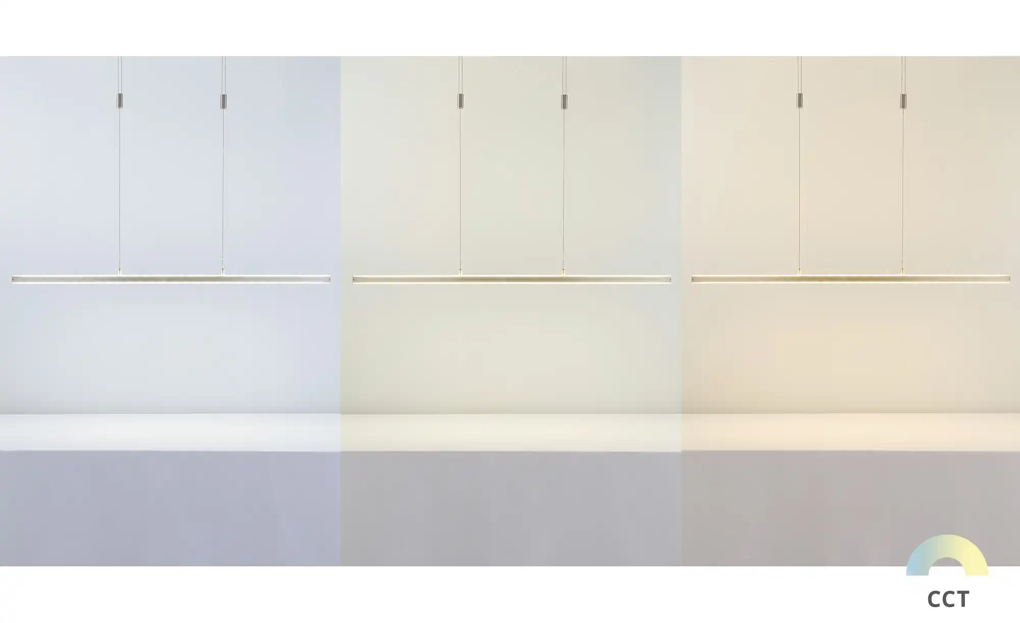 Fischer-Honsel LED-Pendelleuchte, Nickel-matt mit Dimmer