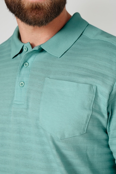 Boston Park Poloshirt, Langarm, Ringel, bis 72/74