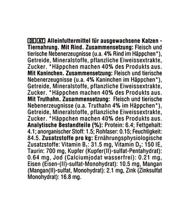 KITEKAT® Nassfutter für Katzen Multipack