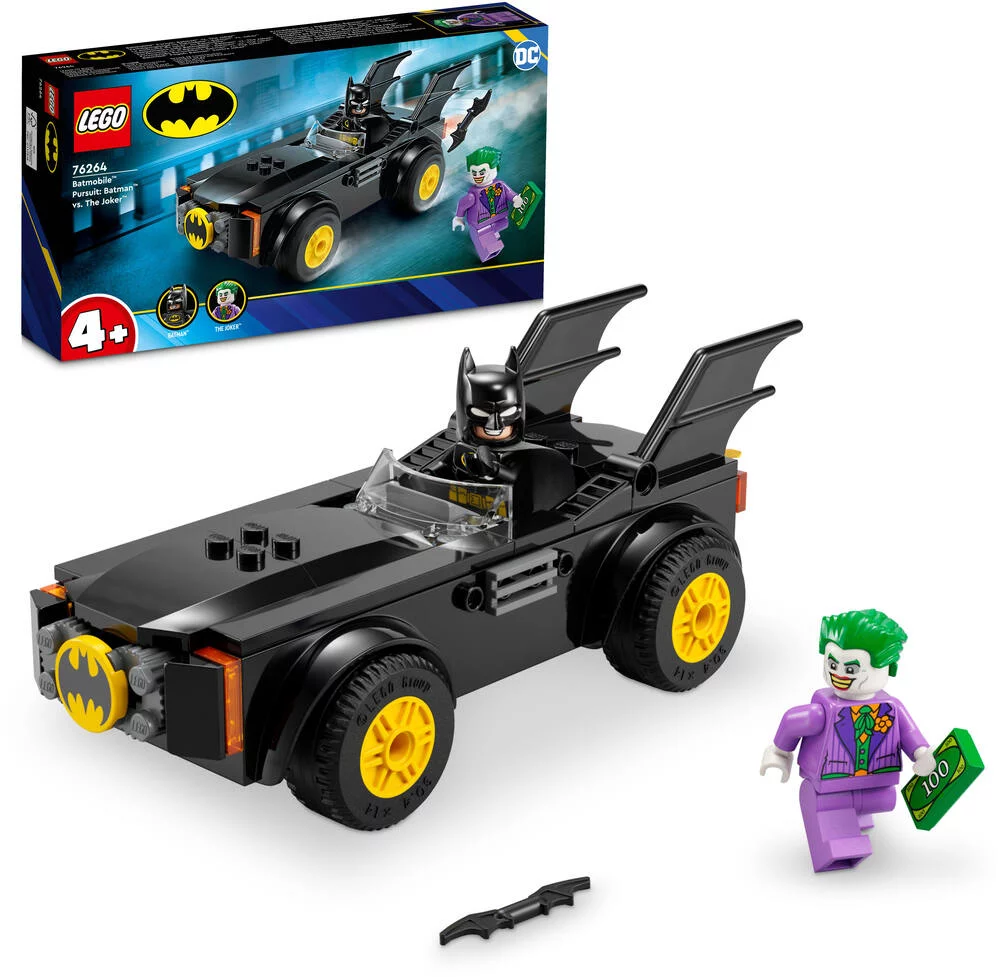 LEGO®DC COMICS SUPER HEROES™ 76264 - LA POURSUITE DU JOKER™ EN BATMOBILE™